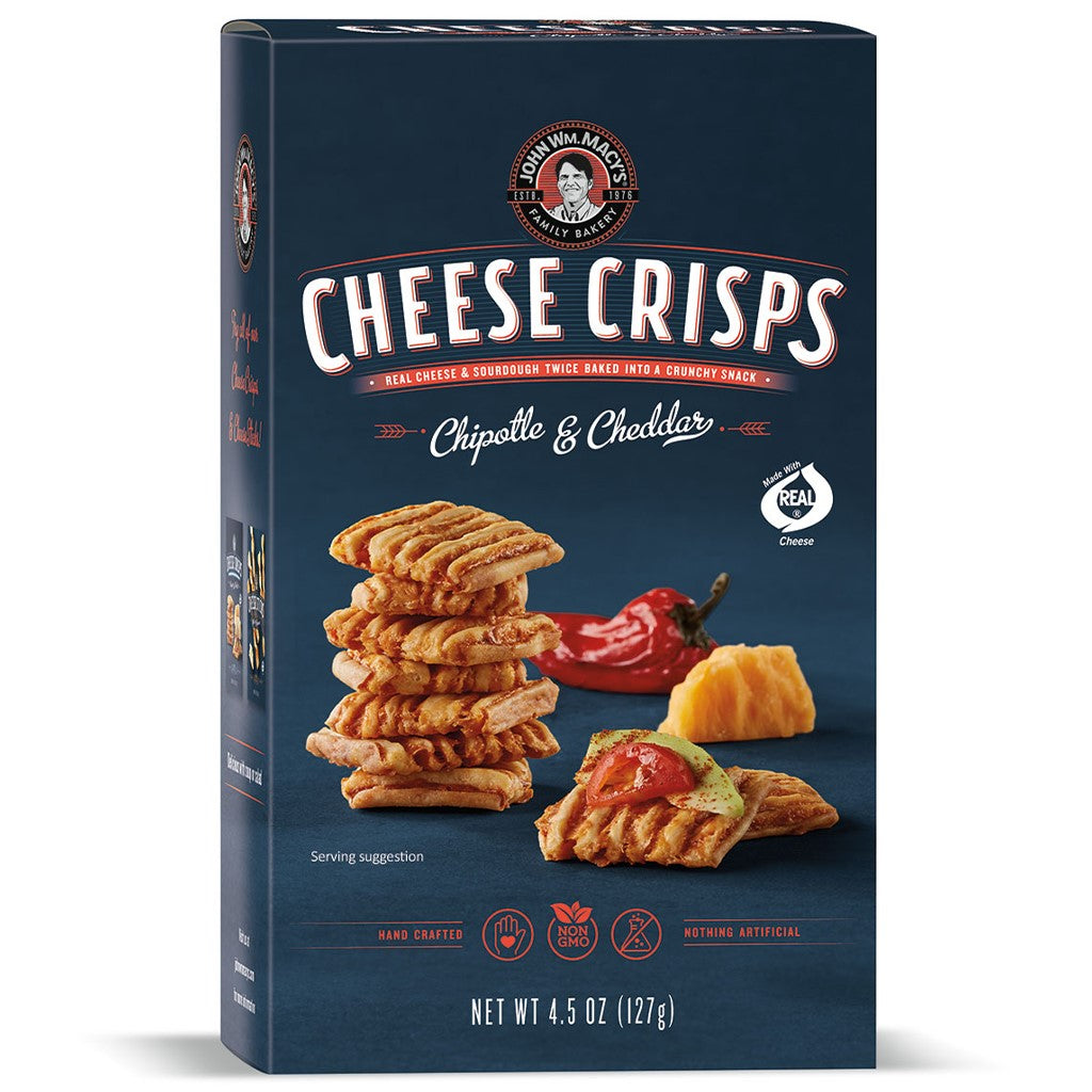 Chipotle &amp; Cheddar CheeseCrisps, 4.5 oz. 6 Pack