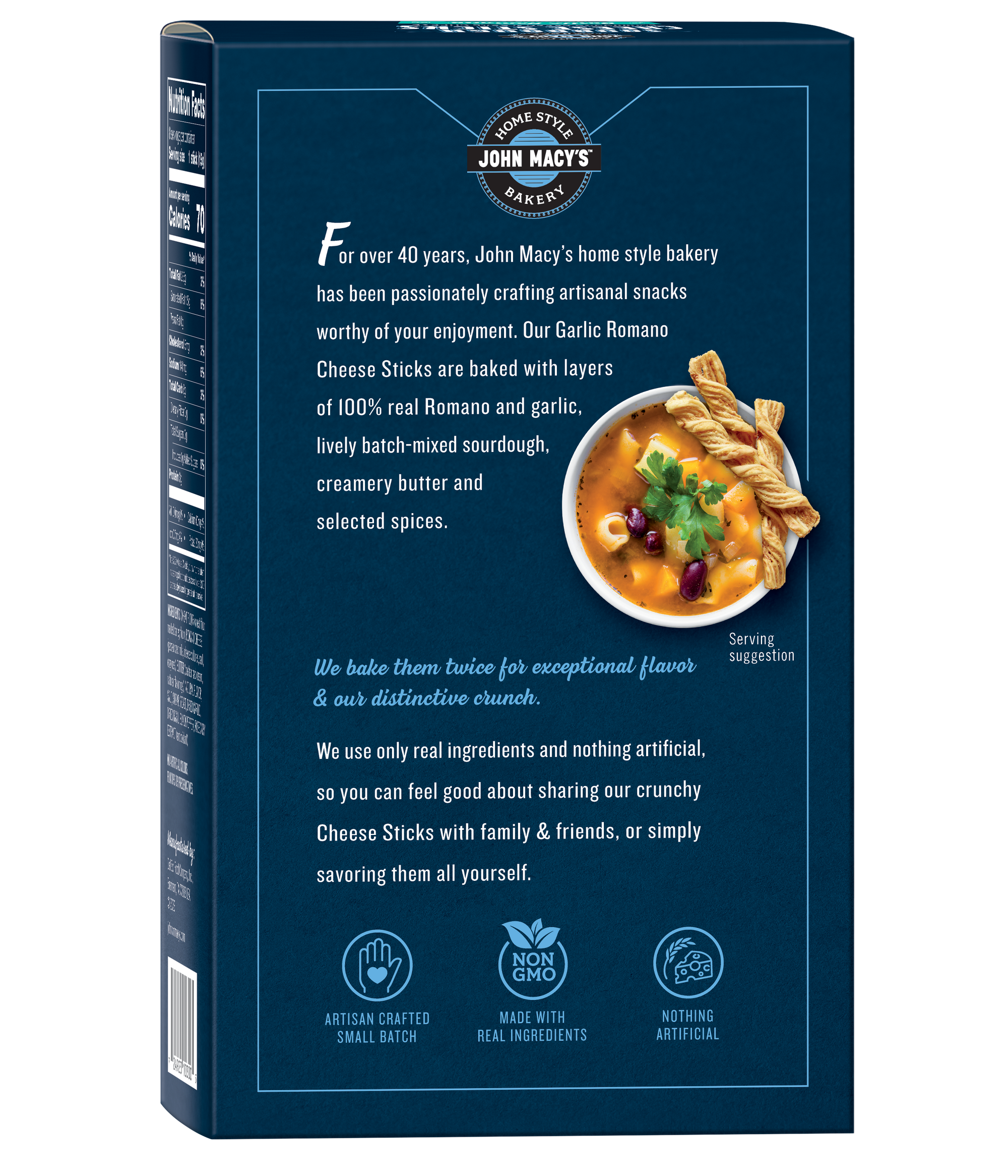 Garlic Romano CheeseSticks, 4 oz. 6 Pack