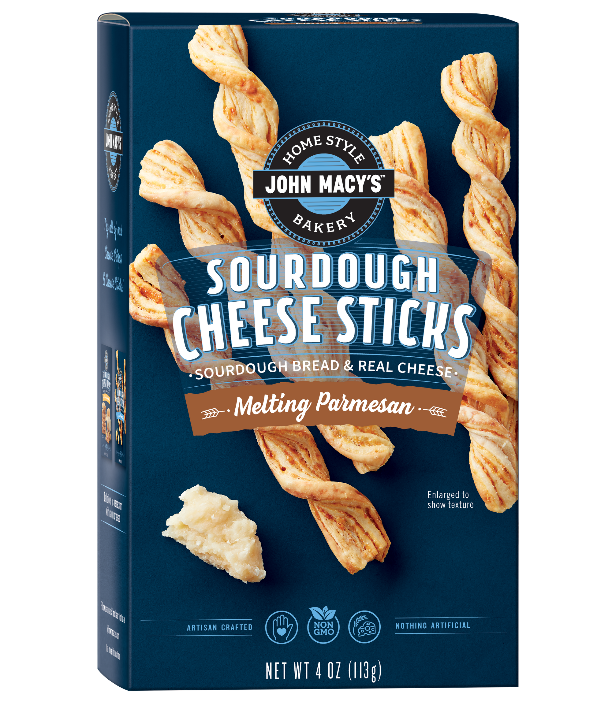 Melting Parmesan CheeseSticks, 4 oz. 6 Pack